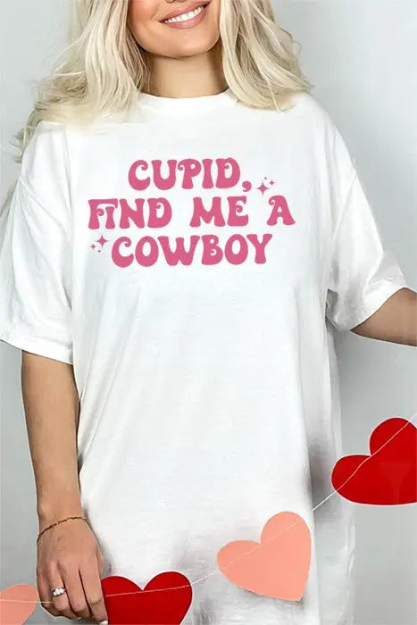 Find Me A Cowboy Oversized Tee Wildberry Waves