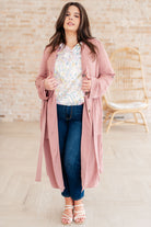 First Day Of Spring Jacket in Dusty Mauve Ave Shops