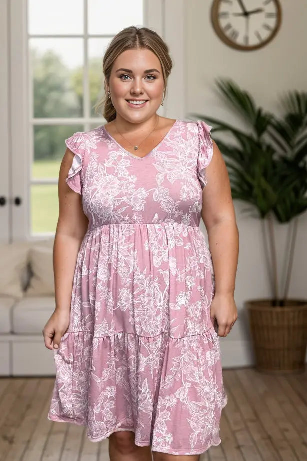 Floral Sophistication -  Dress Boutique Simplified