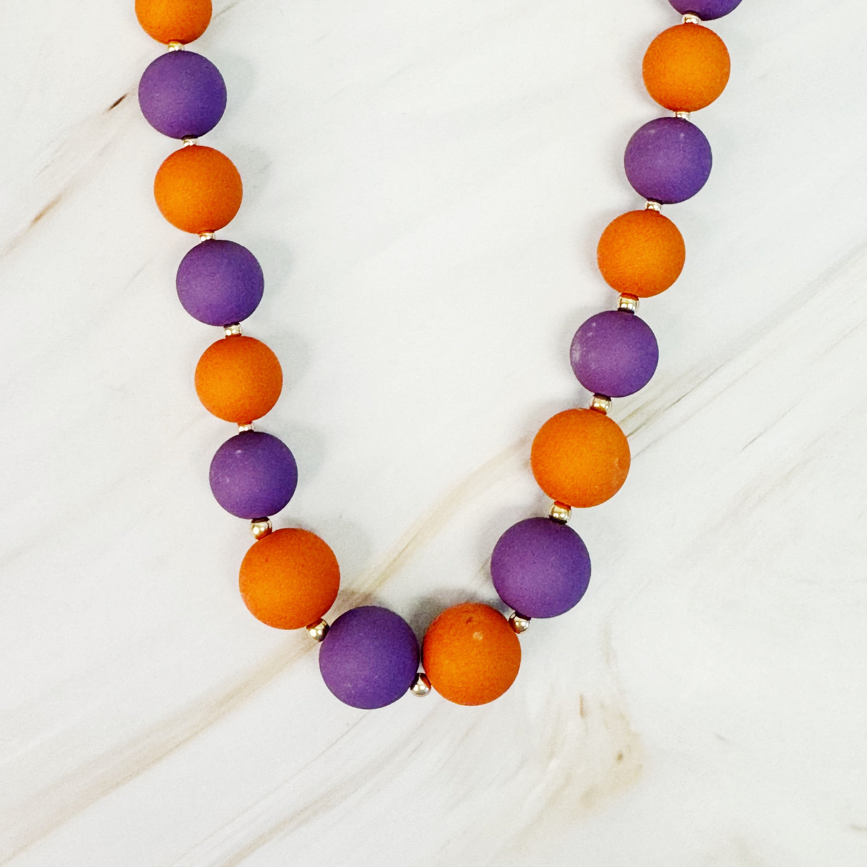 Of The Game Ball Bead Necklace