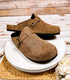 Brianna Suede Clog Bliss Dropship