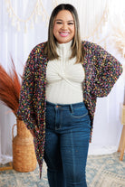 Funfetti Open Face Cardigan Boutique Simplified