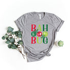 Bah Hum Bug Colorful | Short Sleeve Crew Neck Olive and Ivory Retail