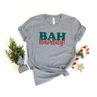 Bah Humbug Red And Green | Short Sleeve Crew Neck Olive and Ivory Retail