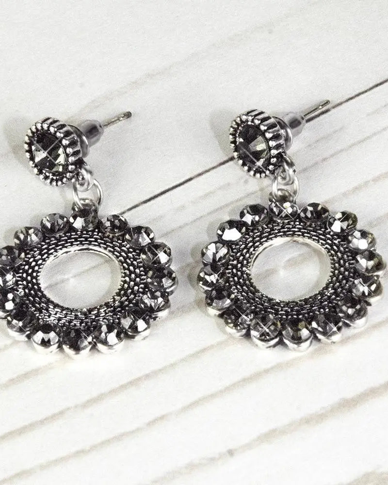 Gyre Earrings - Silver |   |  Casual Chic Boutique