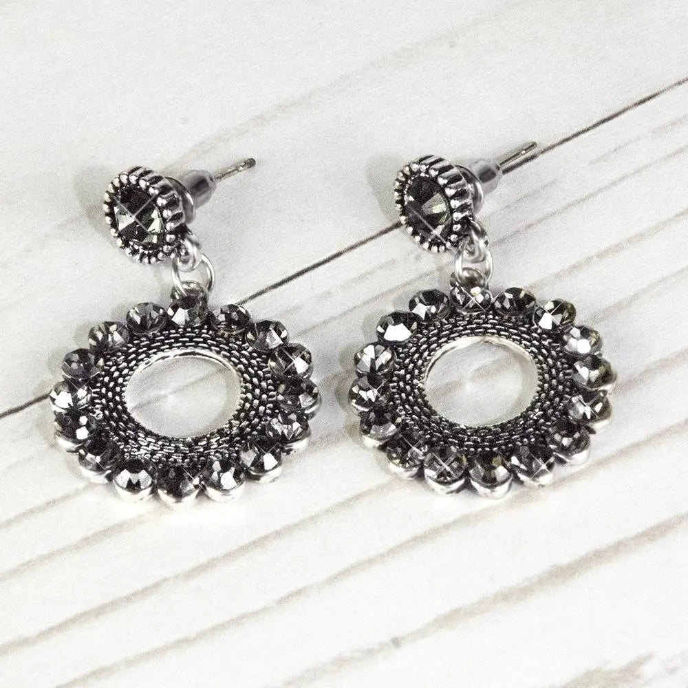 Gyre Earrings - Silver |   |  Casual Chic Boutique