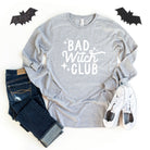 Bad Witch Club |  Long Sleeve Crew Neck Olive and Ivory Retail