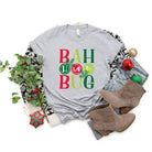 Bah Hum Bug Colorful | Short Sleeve Crew Neck Olive and Ivory Retail