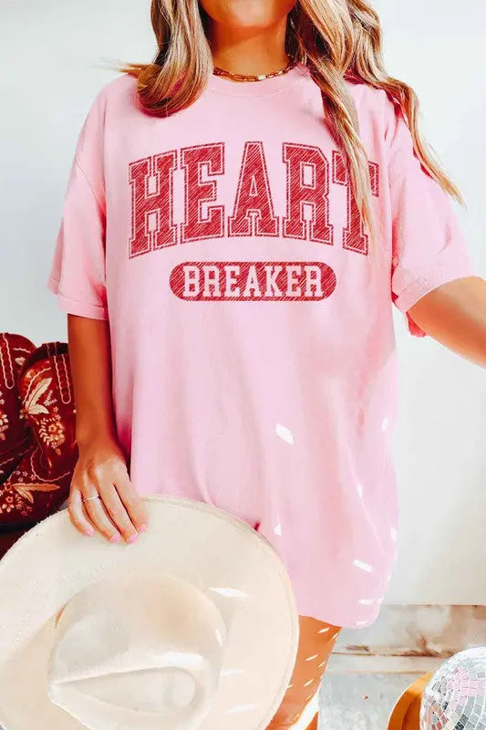 HEART BREAKER VALENTINES GRAPHIC TEE ROSEMEAD LOS ANGELES CO