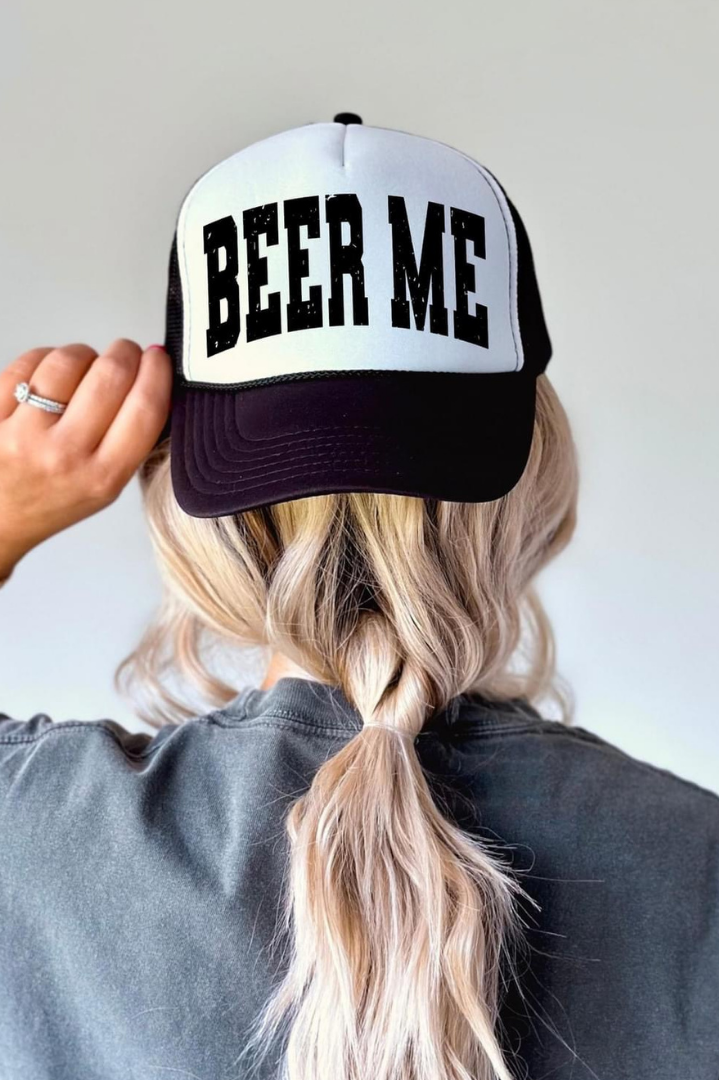 BEER ME  Hat, MENS OR  WOMENS Gabreila Wholesale
