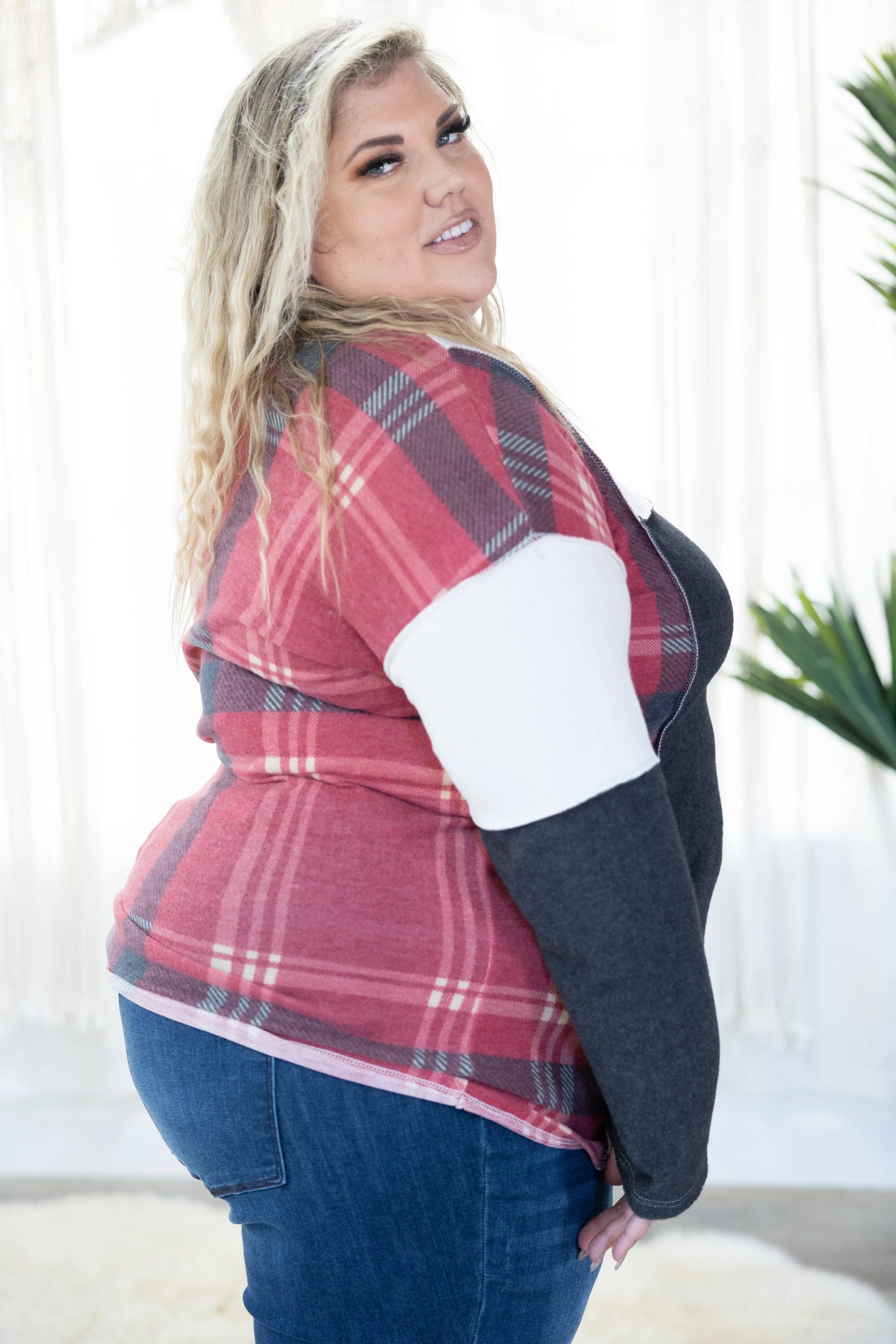 Have To Have It - Plaid Pullover Boutique Simplified