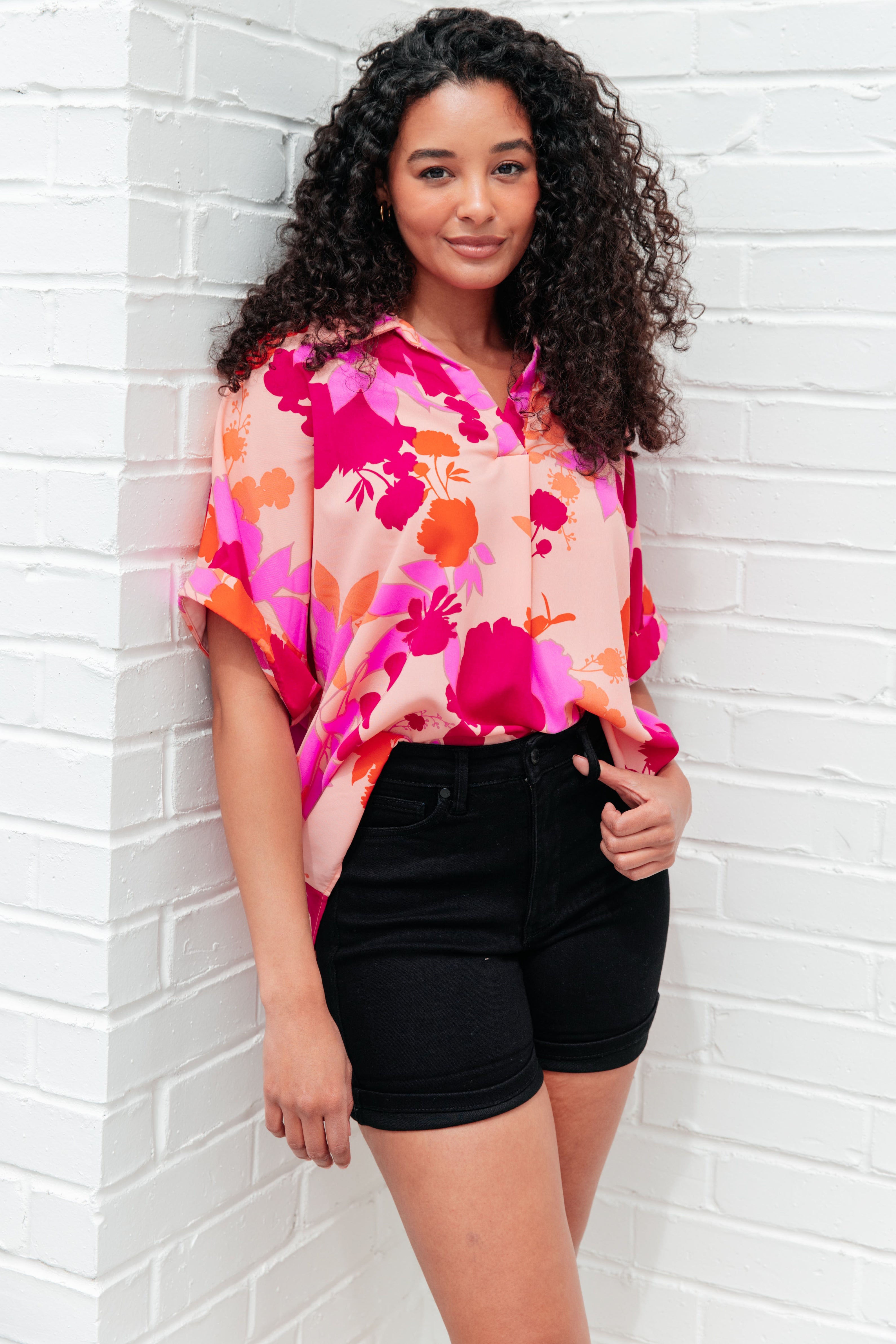 Hazy Cosmic Jive Relaxed Blouse Ave Shops