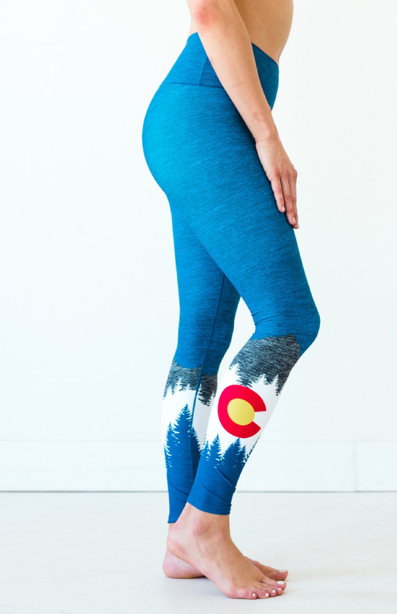 Heather Native Yoga Pants Colorado Threads Clothing