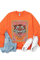 Heavens Roaring Tiger Graphic Fleece Sweatshirts Color Bear