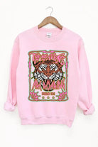 Heavens Roaring Tiger Graphic Fleece Sweatshirts Color Bear