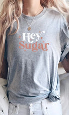 Hey Sugar Sparkle Valentines Day Graphic Tee Kissed Apparel