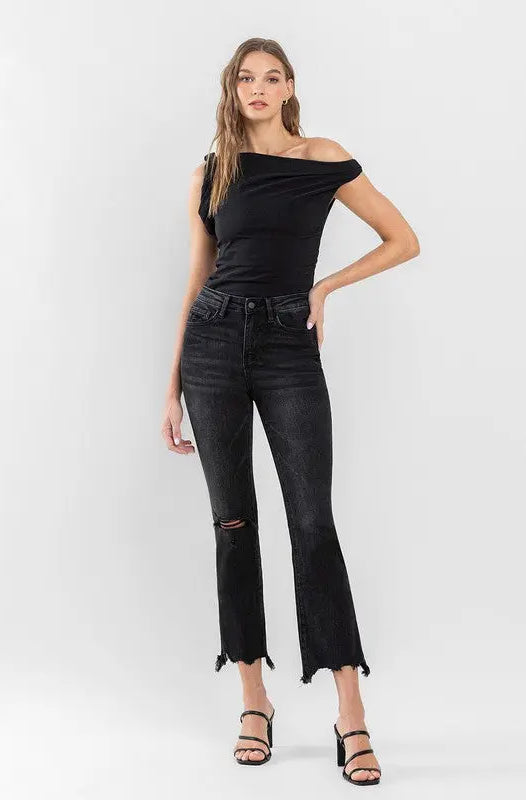 High Rise Ankle Bootcut Jeans Flying Monkey