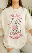 I Love You Beary Much Oversized Graphic Tee Kissed Apparel