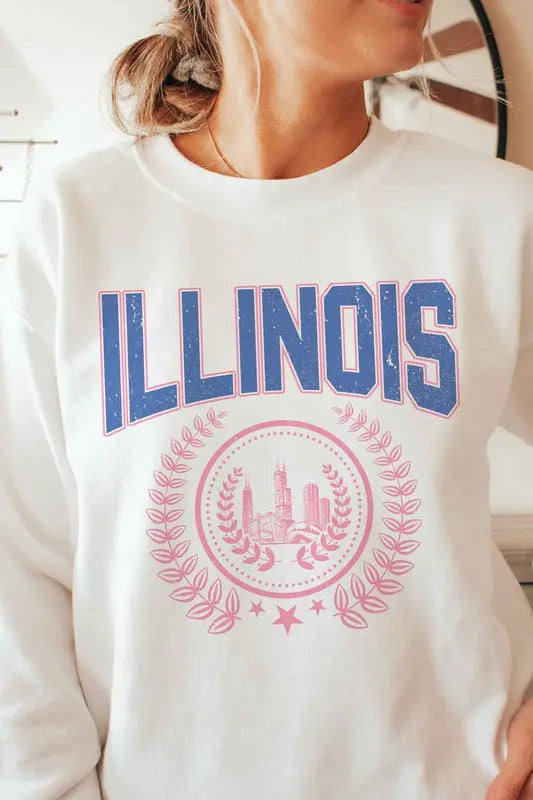 ILLINOIS GRAPHIC SWEATSHIRT BLUME AND CO.