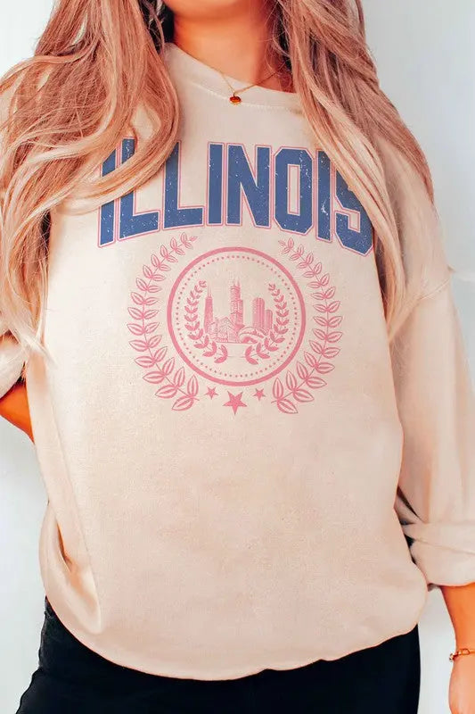 ILLINOIS GRAPHIC SWEATSHIRT BLUME AND CO.