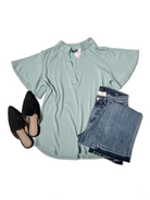 Simply Sage - Short Sleeve Gabby Boutique Simplified