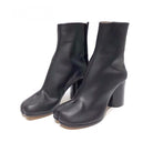 Women Tabi Genunie Leather Ninja Ankle Split Toe Boots Fashionella