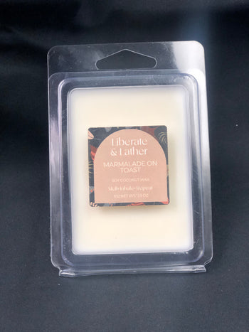 Marmalade on Toast Soy Wax Tarts liberateandlather