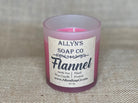 Flannel Soy Candle Allyn's Soap Co