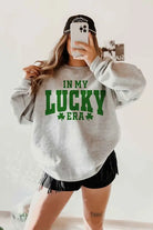 IN MY LUCKY ERA ST PATRICKS GRAPHIC SWEATSHIRT ALPHIA