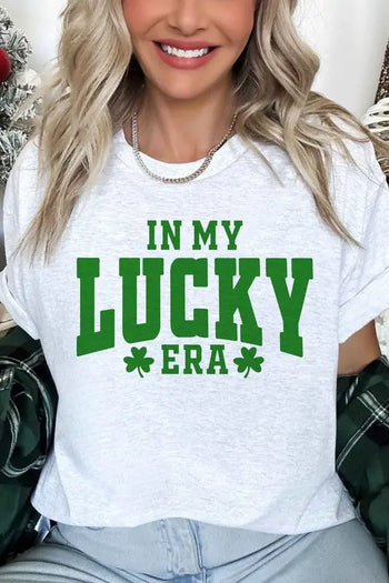 IN MY LUCKY ERA ST PATRICKS OVERSIZED TEE ALPHIA