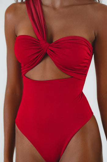 Ibiza One Piece Ruched Swimsuit ELF