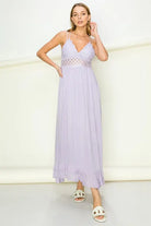 In Love Bustier Lace Maxi Dress HYFVE