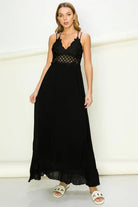 In Love Bustier Lace Maxi Dress HYFVE