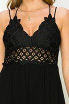 In Love Bustier Lace Maxi Dress HYFVE