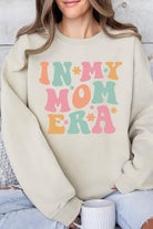 In My Mom Era Graphic Fleece Sweatshirts Color Bear