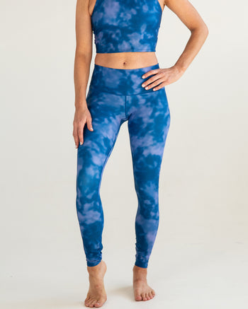 Indigo Fog Yoga Pants Colorado Threads Clothing