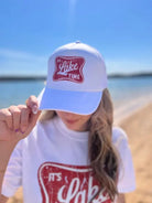 It's Lake Time Trucker Hat Ask Apparel