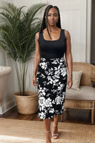 It's a Beautiful Day - Midi Skirt Boutique Simplified