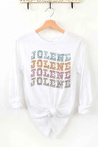 JOLENE WESTERN DOLLY LONG SLEEVE TEE ALPHIA