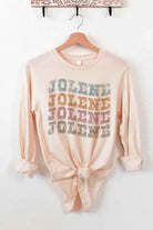 JOLENE WESTERN DOLLY LONG SLEEVE TEE ALPHIA