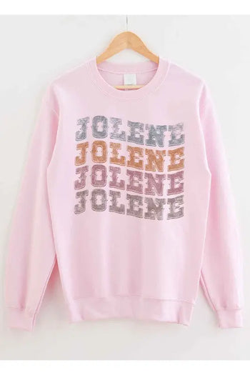 JOLENE WESTERN DOLLY SWEATSHIRT PLUS SIZE ALPHIA