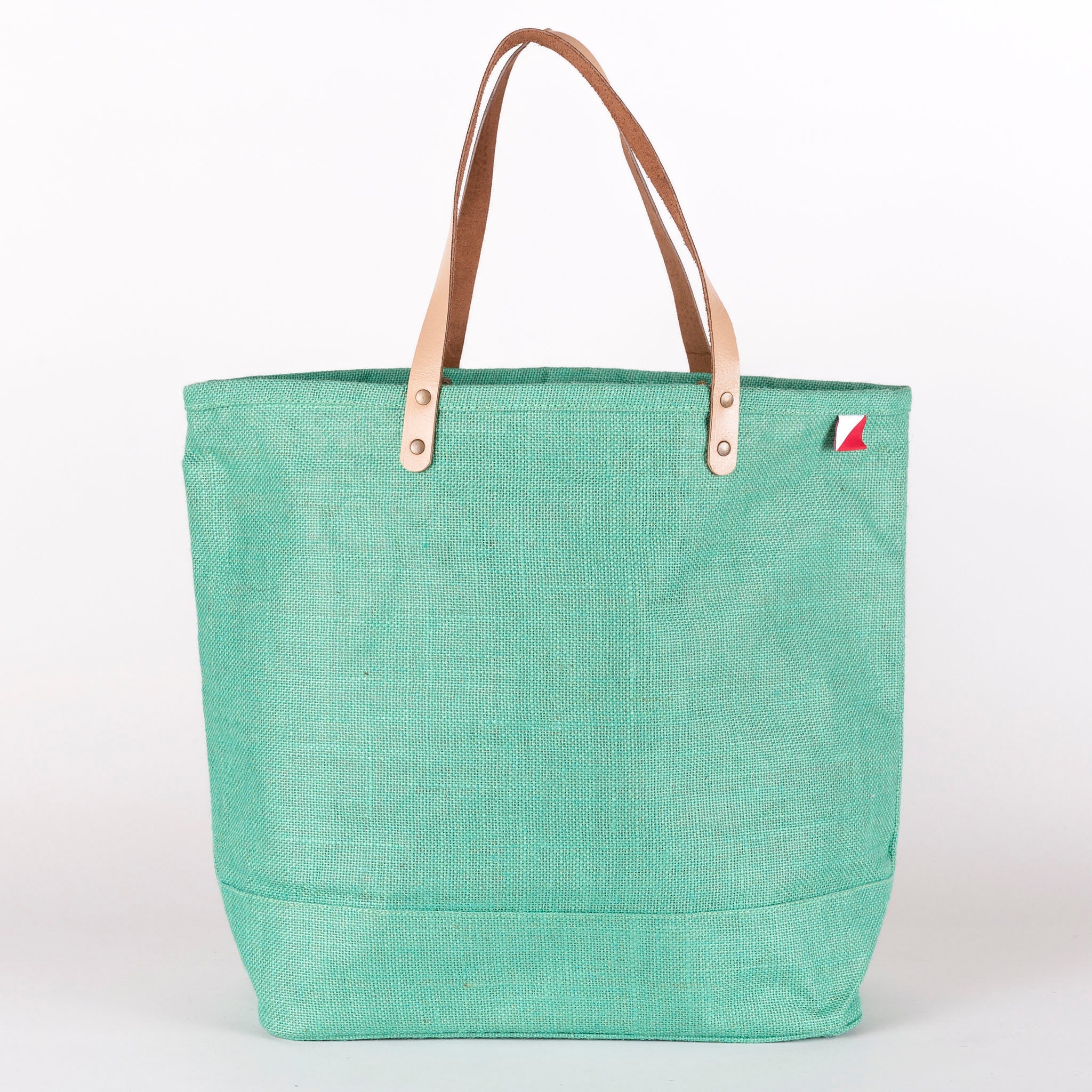 Big Jute Colored Tote Bags by ShoreBags