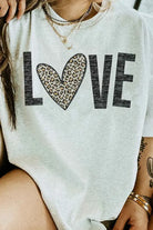 LEOPARD LOVE VALENTINE GRAPHIC TEE ALPHIA