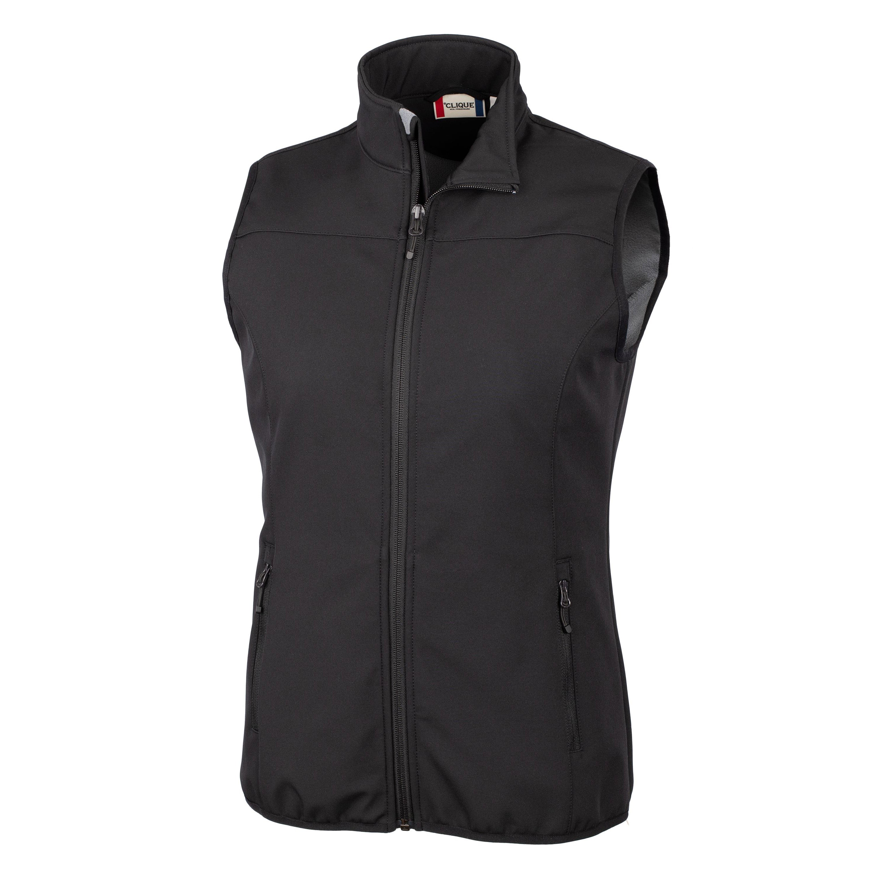 Clique Trail Eco Stretch Softshell Women's Full Zip Vest by Cutter & Buck Apparel