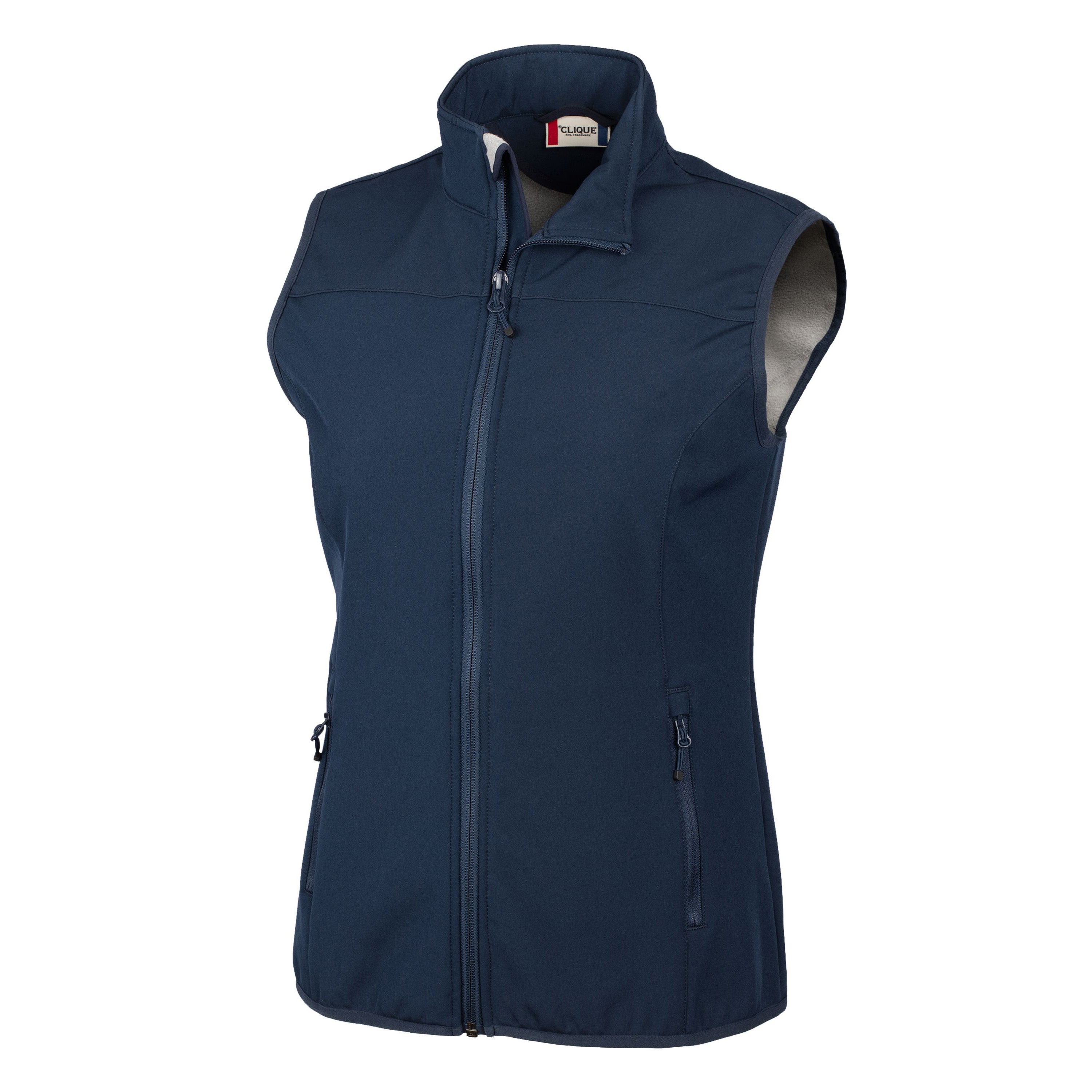 Clique Trail Eco Stretch Softshell Women's Full Zip Vest by Cutter & Buck Apparel