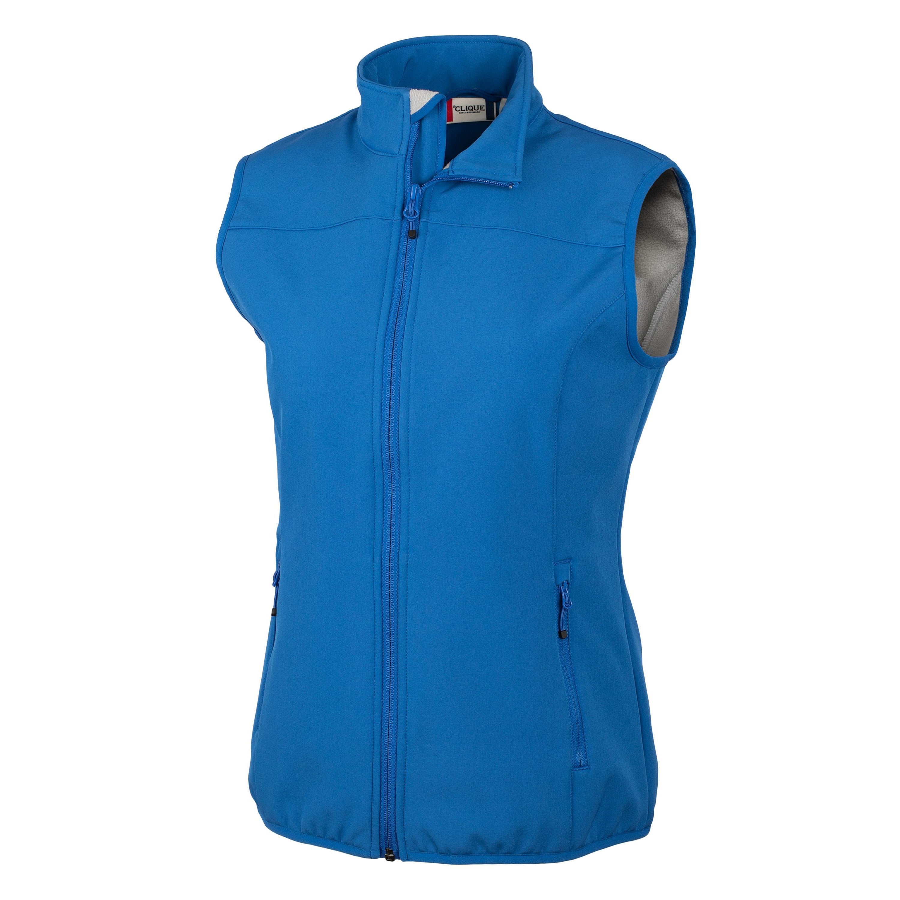 Clique Trail Eco Stretch Softshell Women's Full Zip Vest by Cutter & Buck Apparel