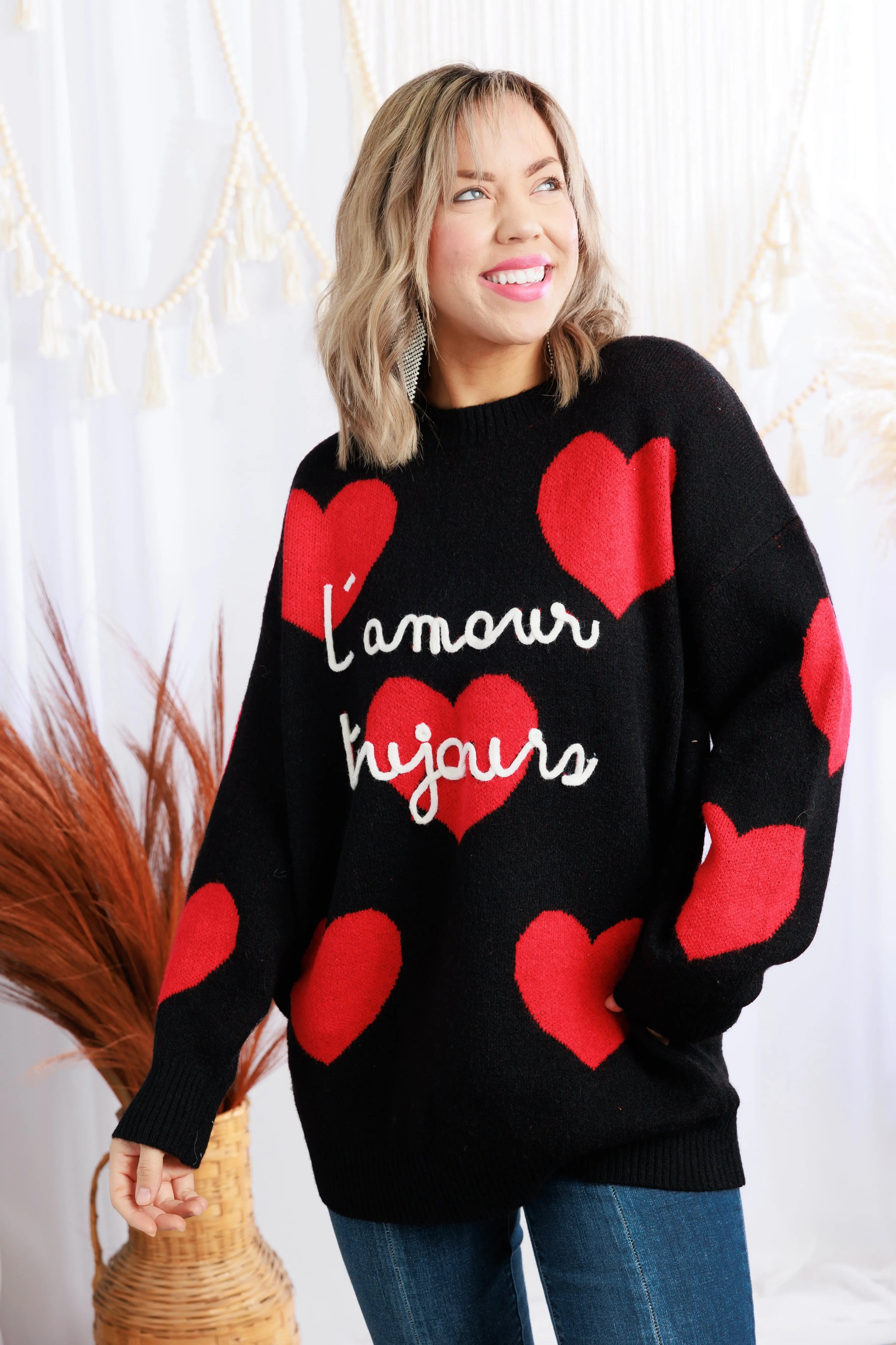 L’Amour Toujours Sweater Boutique Simplified