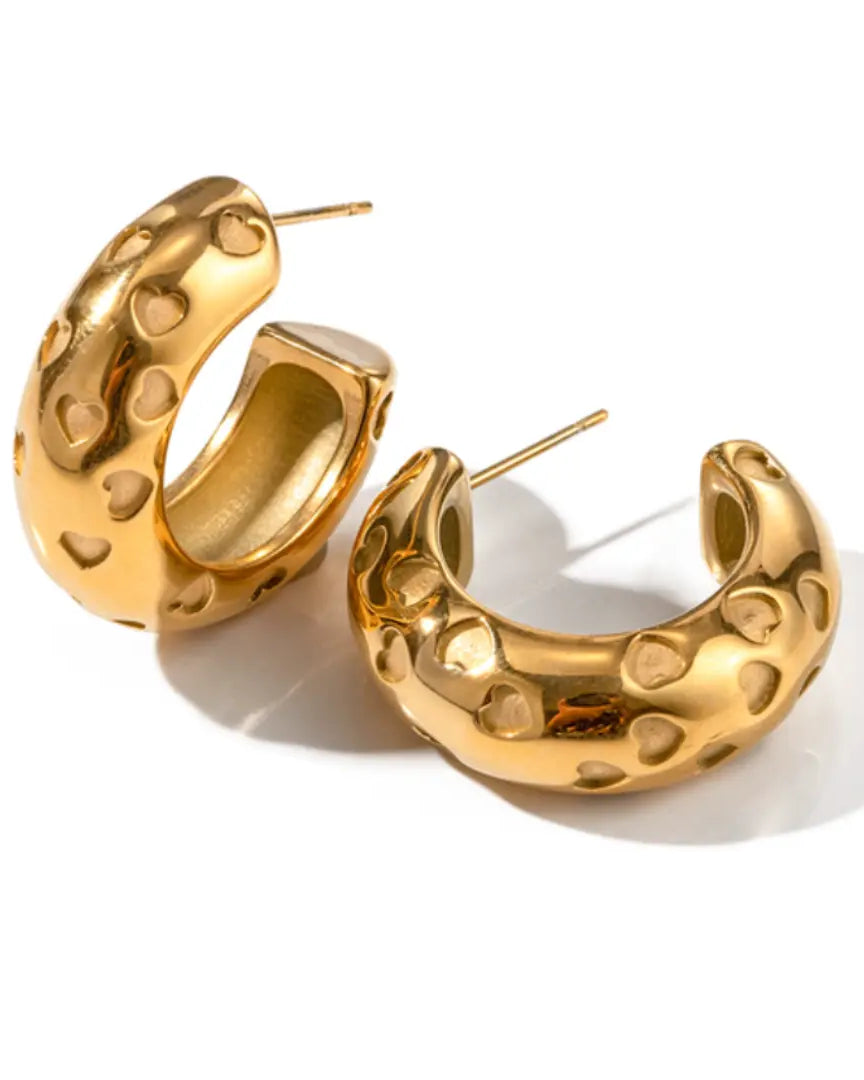 Leslie Earrings |  Gold |  Casual Chic Boutique