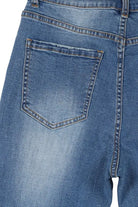 Dark wash distressed skinny jeans Lilou