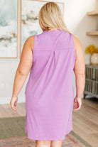 Lizzy Tank Dress in Lavender Ave Shops